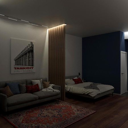 Blueloft 52 I Tashkent Apartment With Balcony Екстер'єр фото