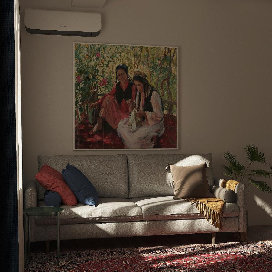 Blueloft 52 I Tashkent Apartment With Balcony Екстер'єр фото